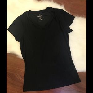90 Degrees Black Workout Tee